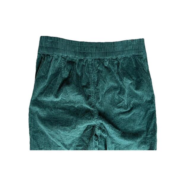 Pact Womens M Green Organic Cotton Corduroy High Rise Straight Leg - Picture 5 of 8